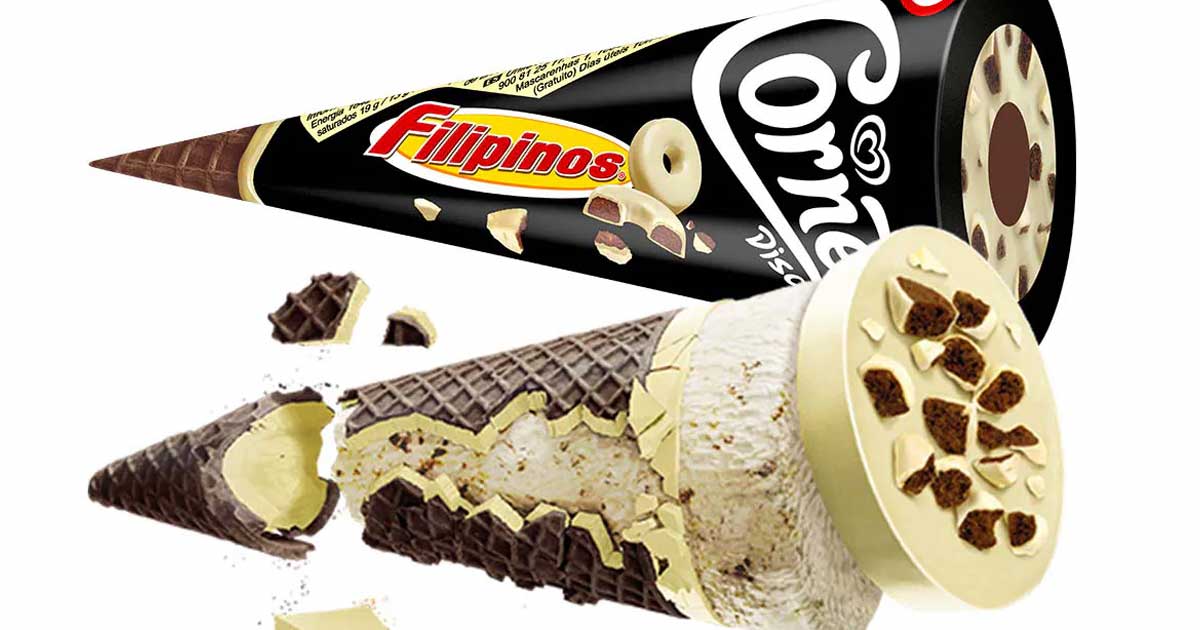 Rol e um Cornetto de Filipinos nos gelados da Olá para 2023