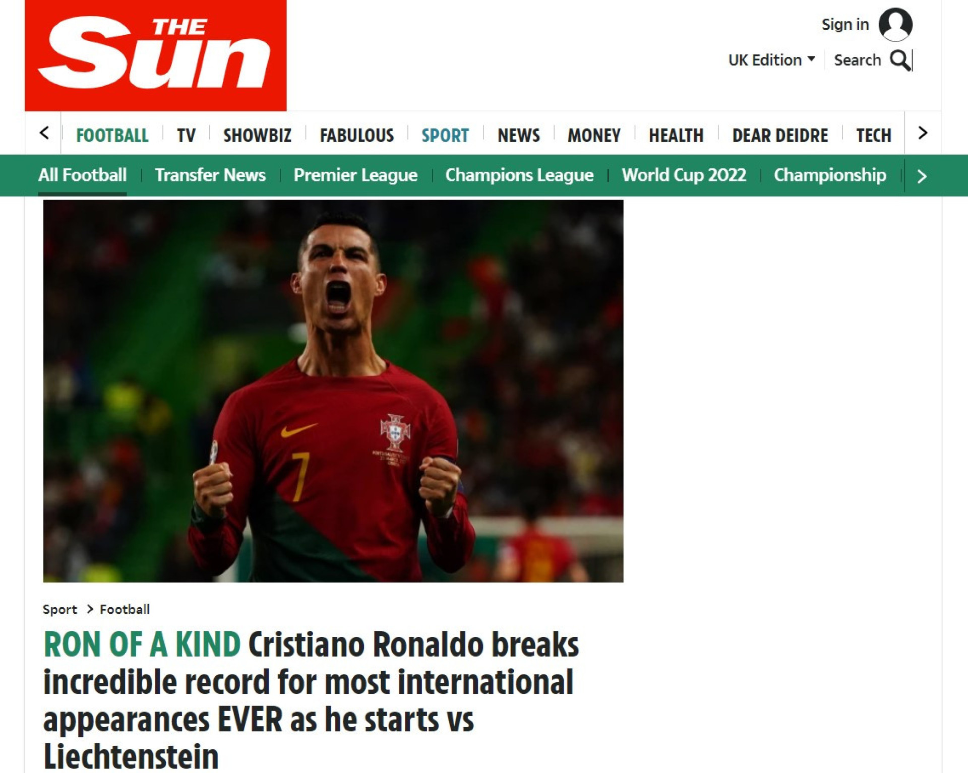 Ainda diziam que estava acabado. O que se diz lá fora da noite de CR7
