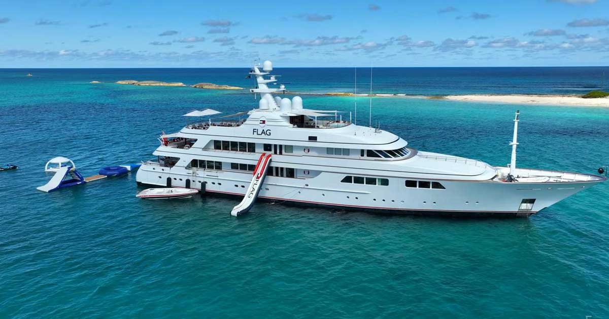 Iate de Tommy Hilfiger avaliado em 43 milhões de euros