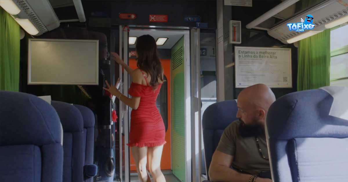 Comboio da CP usado em filme pornográfico
<br />