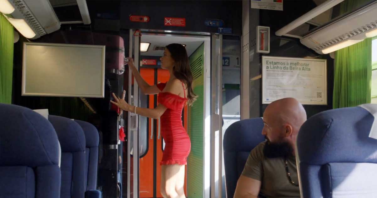 Comboio da CP usado em filme pornográfico
<br />