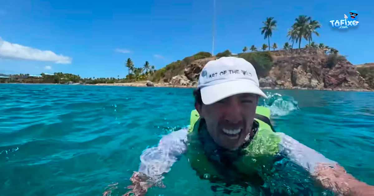 YouTuber invade ilha de Epstein e regista tudo em vídeo-4